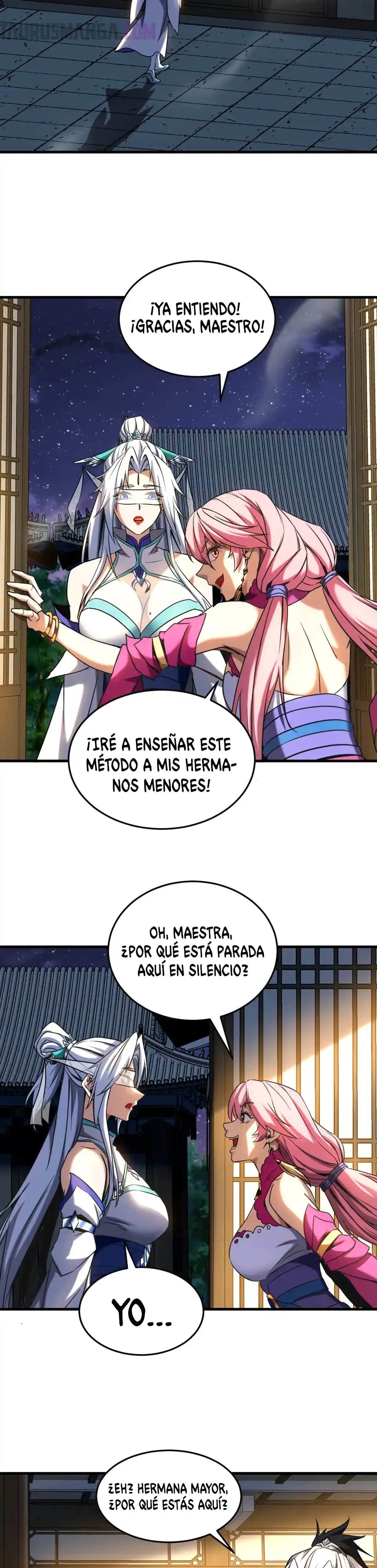 Mientras mis discípulas se matan, yo me relajo! > Capitulo 126 > Page 111
